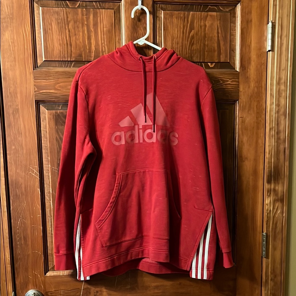 Adidas Red Hoodie